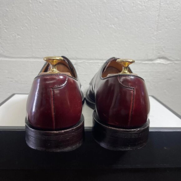 Crockett & Jones Maginot Burgundy Leather Oxford Dress Shoes Men's 8 UK/9 US - Picture 6 of 12